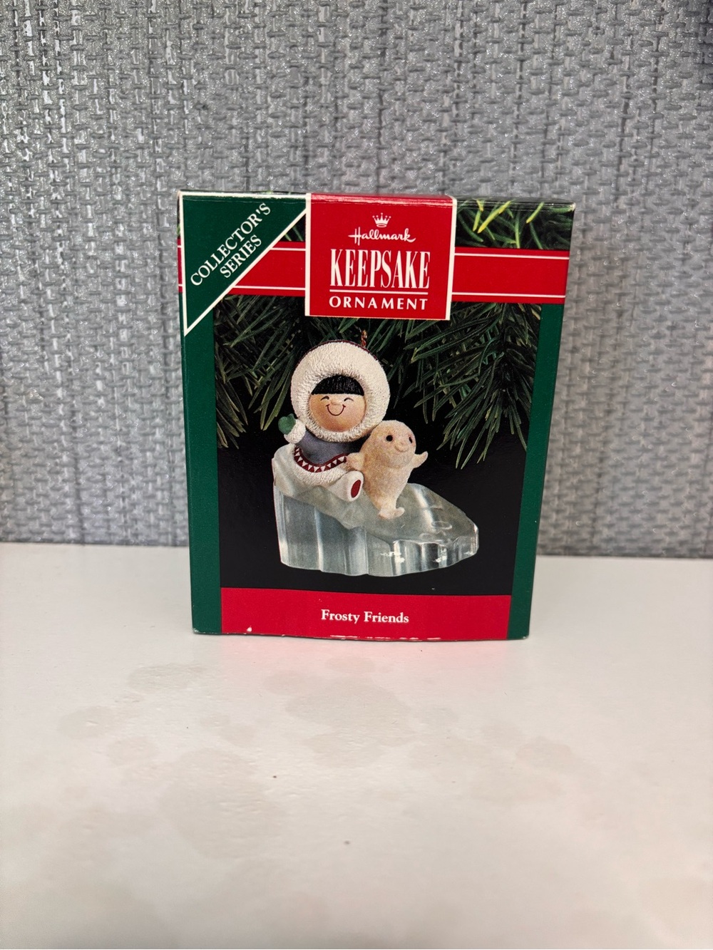 Hallmark Keepsake Ornament 1990 11th in Series Frosty Friends Collector Ice Seal